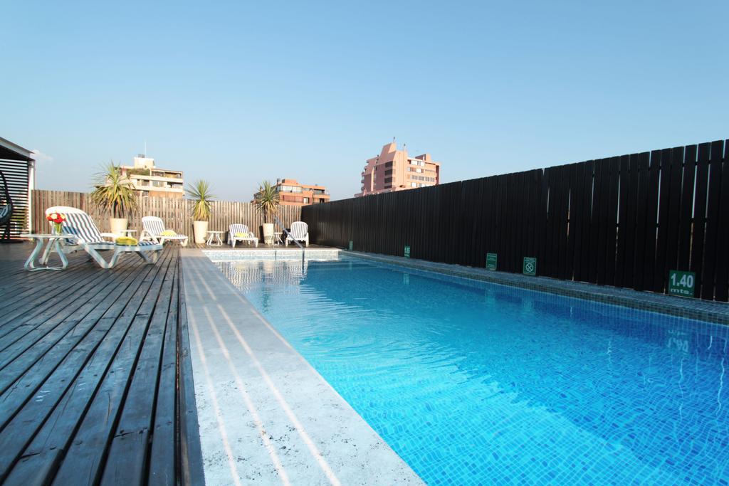 Hotel Torremayor Lyon Santiago del Cile Esterno foto