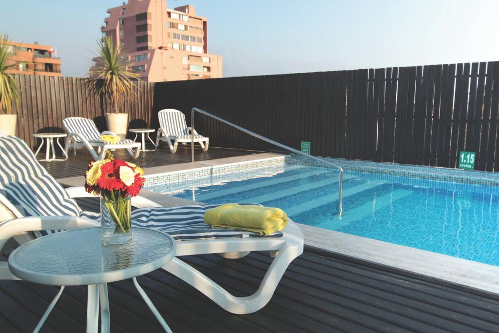 Hotel Torremayor Lyon Santiago del Cile Esterno foto