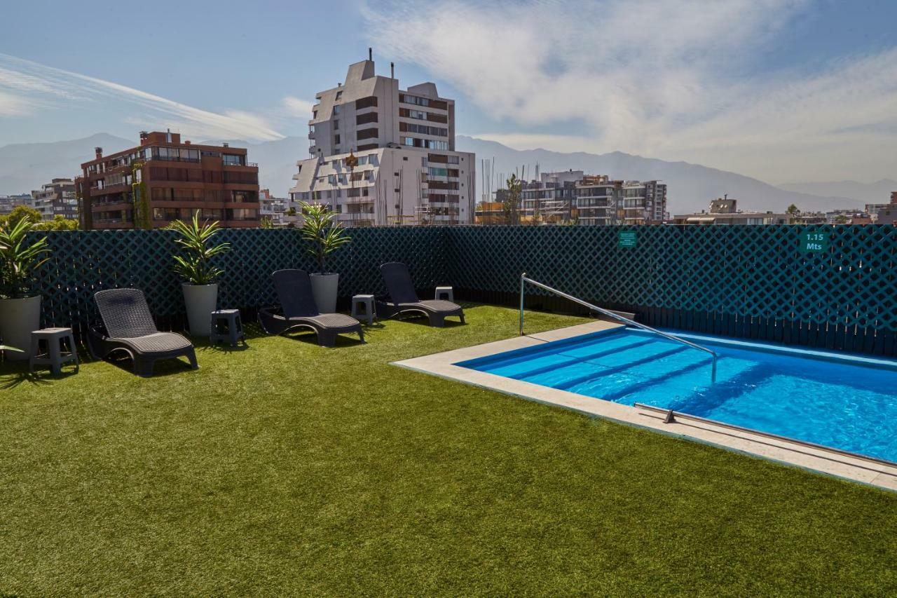 Hotel Torremayor Lyon Santiago del Cile Esterno foto